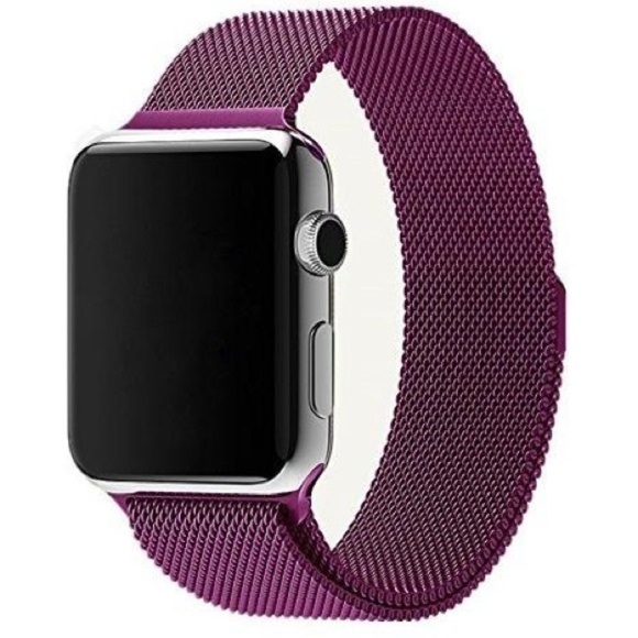 Accessories - NEW Purple Stainless Band For Apple Watch 42mm